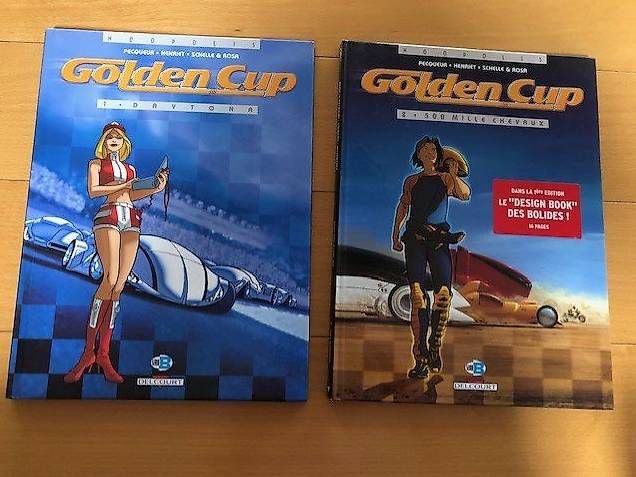 Fumetti: 2 bd de la série Golden Cup – Usato da Jongny venduto da Fridolinus68