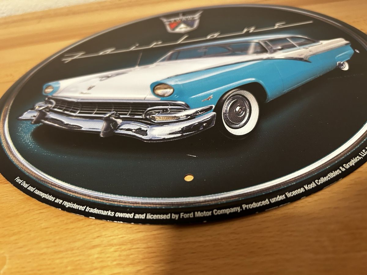 Ford Insegne: Ford Fairlane Schild – Usato da Schliern b. Köniz venduto da Trebesch 1