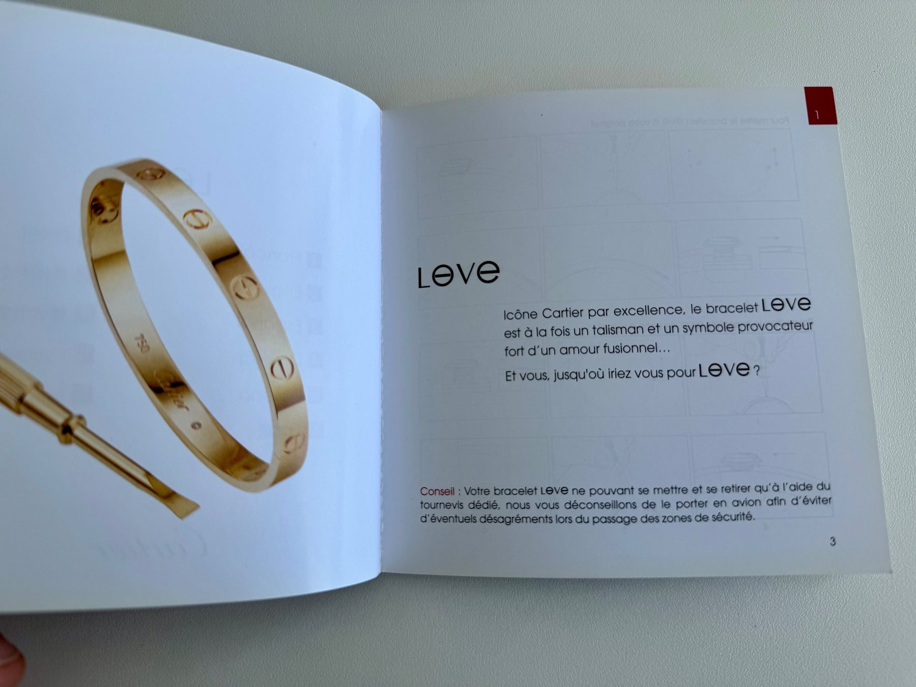 Cartier Portagioie: CARTIER-Paris original outerbox & papers for Love bracelet – Usato da Mont-sur-Lausanne venduto da vmi_ym5l 3