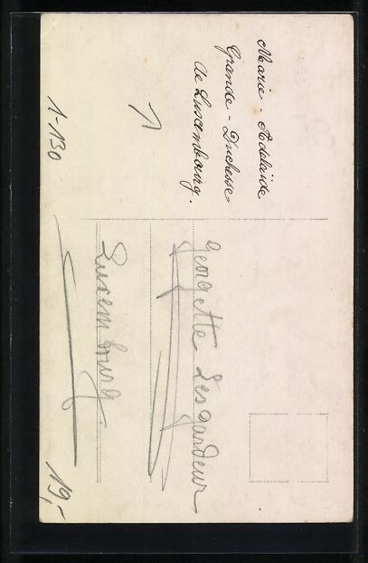 Cartoline postali: Marie-Adelaide Grande-Duchesse de Luxemb – Usato da Berlin venduto da bartko-reher 1