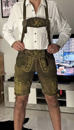 Original Lederhosen aus 100% Leder Futter innen 100% Cotton