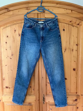 Mom Jeans Blau 32