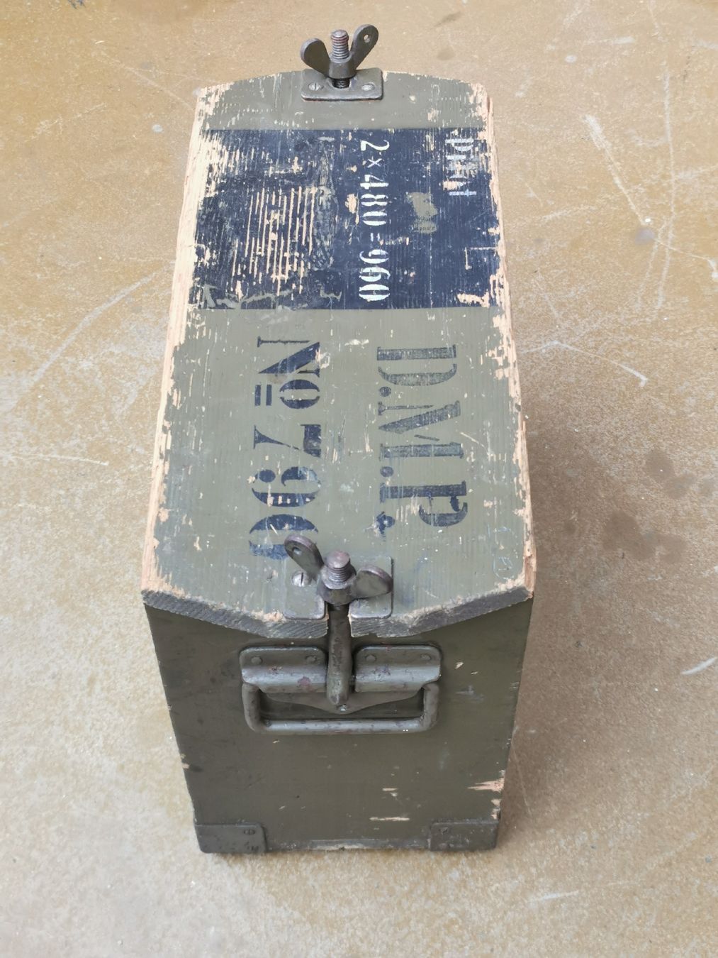 Schweizer Armee Uniformi: Munitionskiste Messerschmitt Luftwaffe Fliegertruppe Flieger – Usato da Neuenkirch venduto da bf-109 3