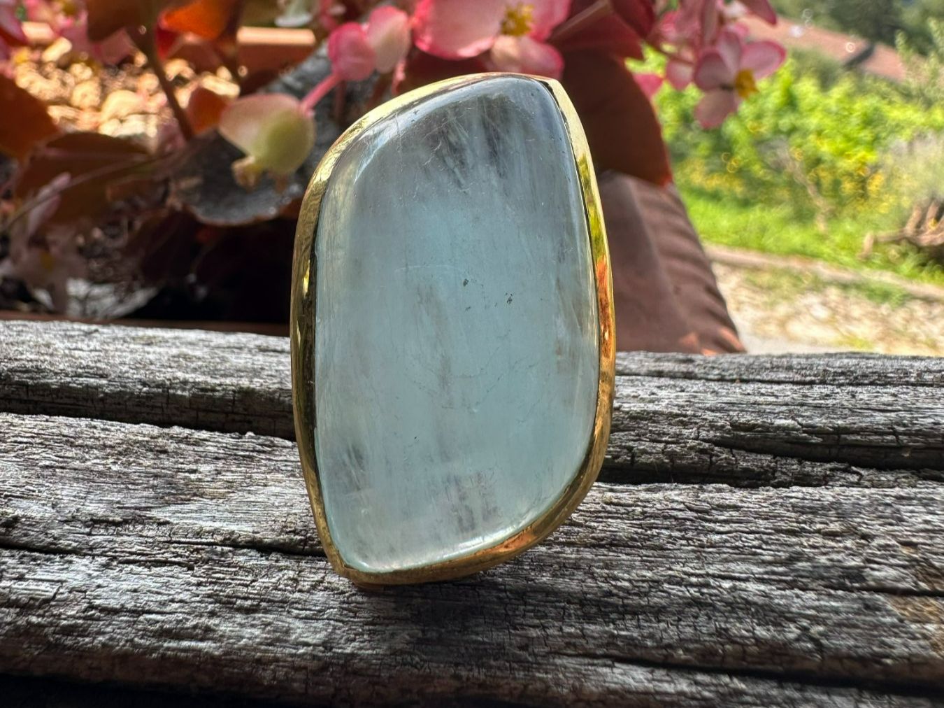 Olga Ribler Anelli: Unikate Silber Ring 925 Grösse 56 mit Aquamarin – Nuovo (secondo la descrizione) da Luzern venduto da Schmuckoutlet