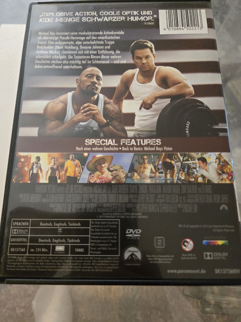 Tutti i DVDs: Pain & Gain DVD – Usato da Bussigny venduto da Kfdlt 1