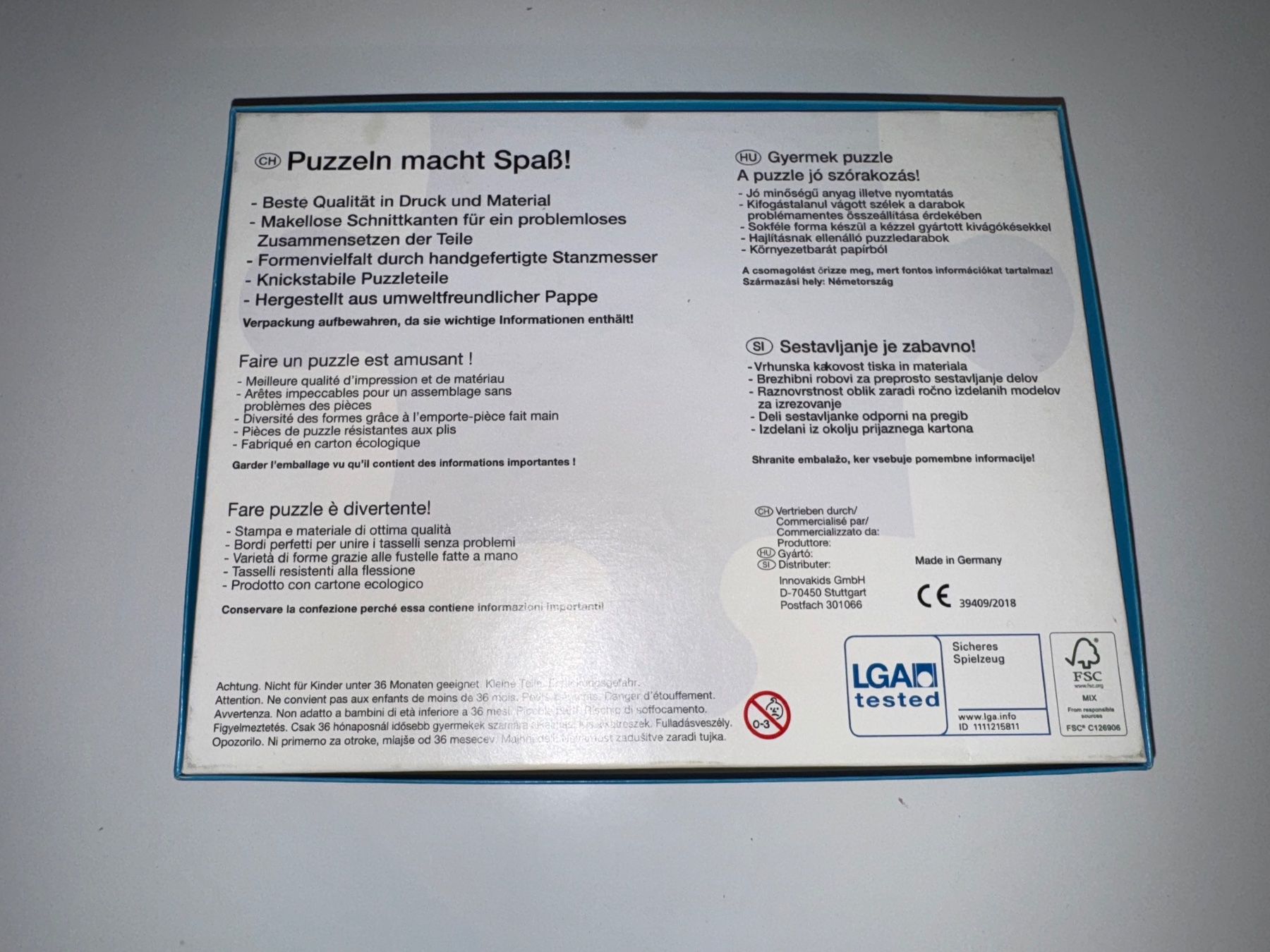 Puzzle: Dinosaurier Puzzle 112 Teile – Usato da Grosswangen venduto da Second_hand_paradise 3