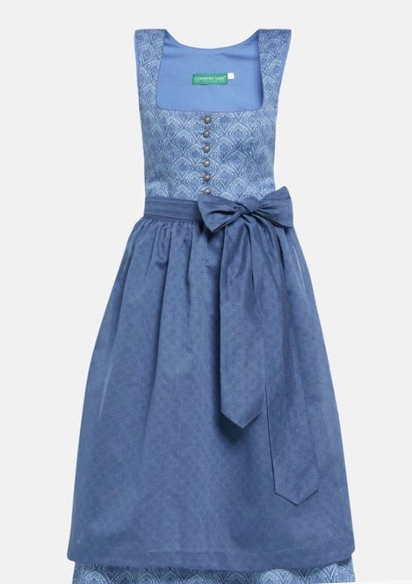 Costumi: Countryline Dirndl blau – Usato da Bad Ragaz venduto da Belcar01