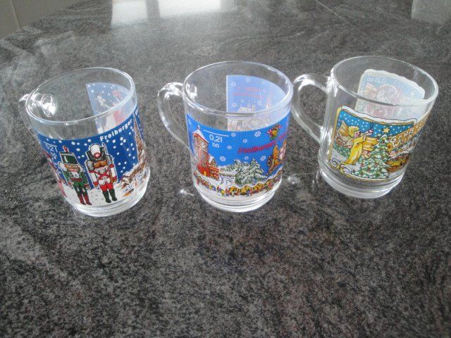 Bicchieri: 3 verres de Noël, selon photos – Nuovo (secondo la descrizione) da Saxon venduto da flicfloc