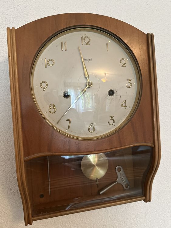 Gut erhaltene Kienzle Pendeluhr, Vintage, Wanduhr, Top! (53