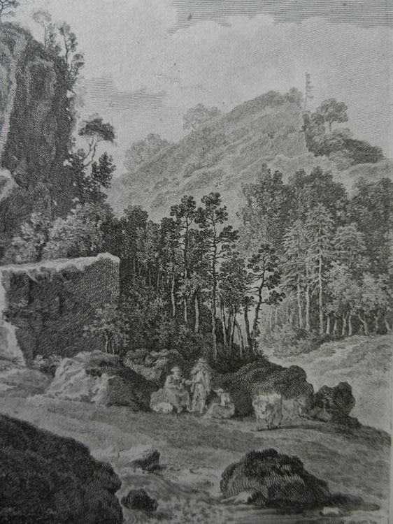 Gravures: Lungern Rocher Kupferstich Perignon – D'occasion à Risch par Antikfee 6