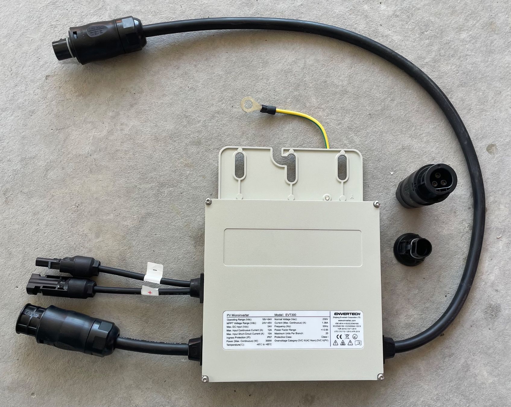 Inverter: Envertech-EVT300 Modulwechselrichter 300W – Difettoso da Mauren TG venduto da Georgie 1