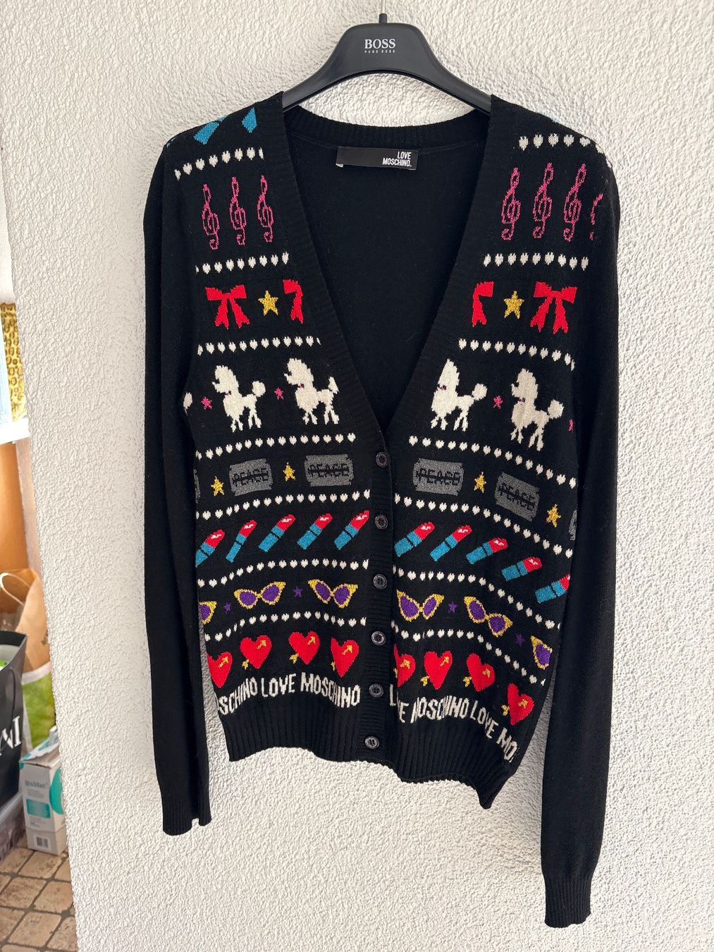 Moschino Giacche: Strickjacke von Love Moschino – Usato da St. Gallen venduto da pepe1111