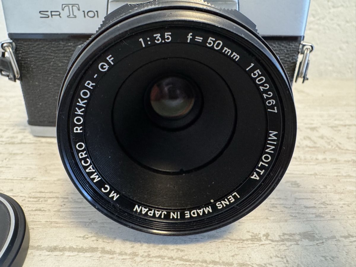 Minolta Fotocamera: Minolta srt 101 kamera – Usato da Zunzgen venduto da milesdavis76 1