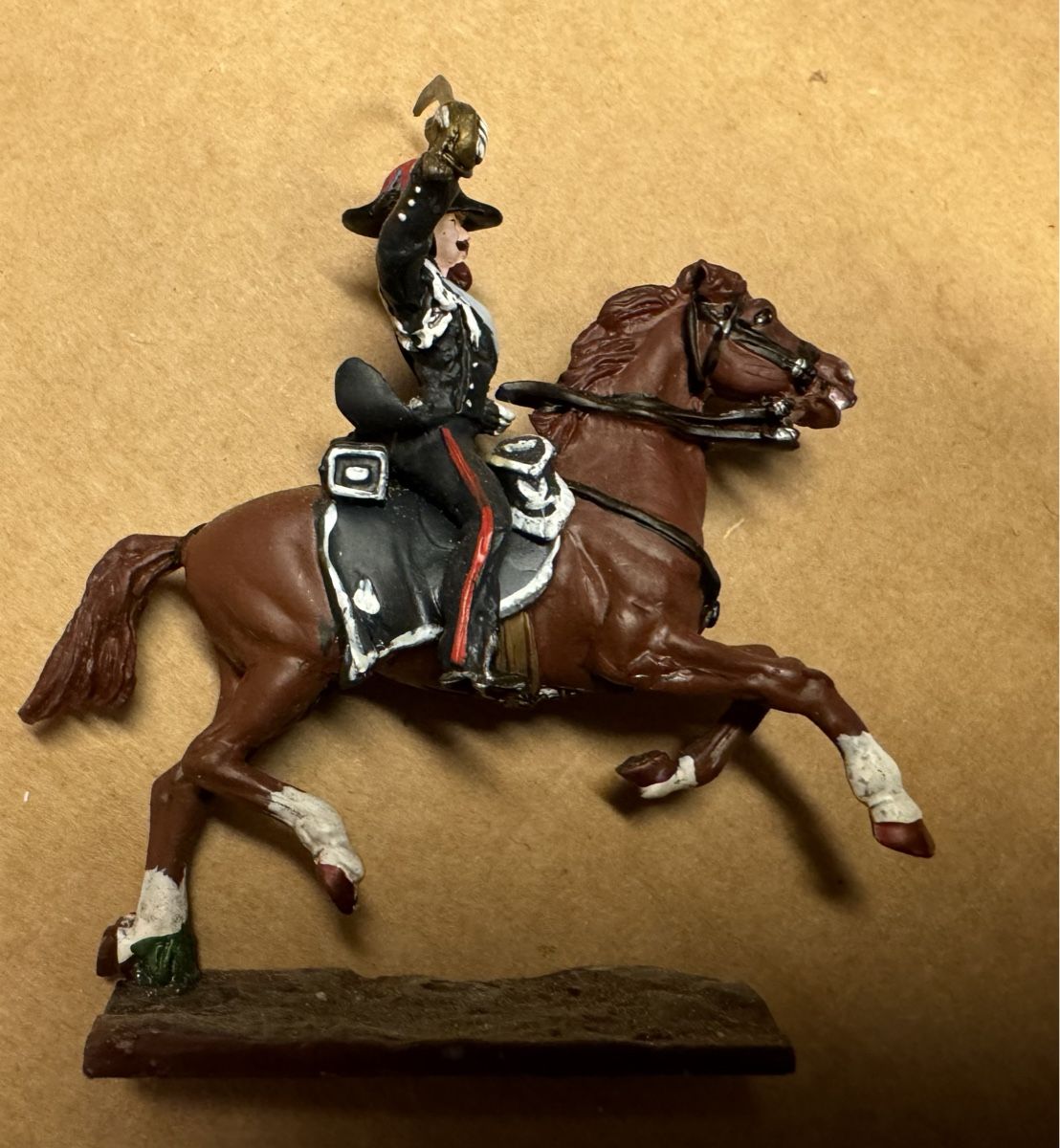 Statuette: Berittener Zinnsoldat – Usato da Wettswil venduto da osoma99 3