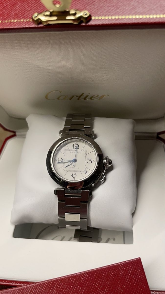 Cartier Uhren: Cartier Pasha Stahl – Gebraucht aus Stäfa von nb26 1