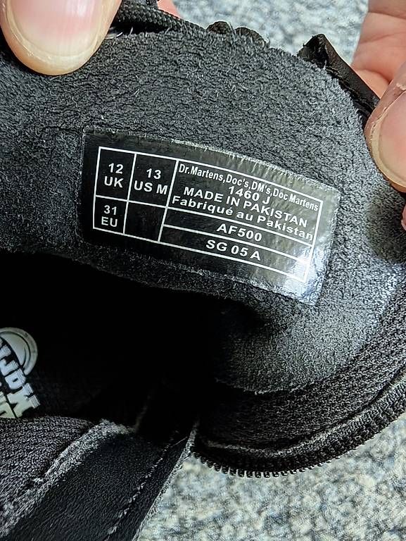 Scarpe da uomo: Dr. Martens - Grösse 31 – Usato da Steinhausen venduto da Achilleus1 2