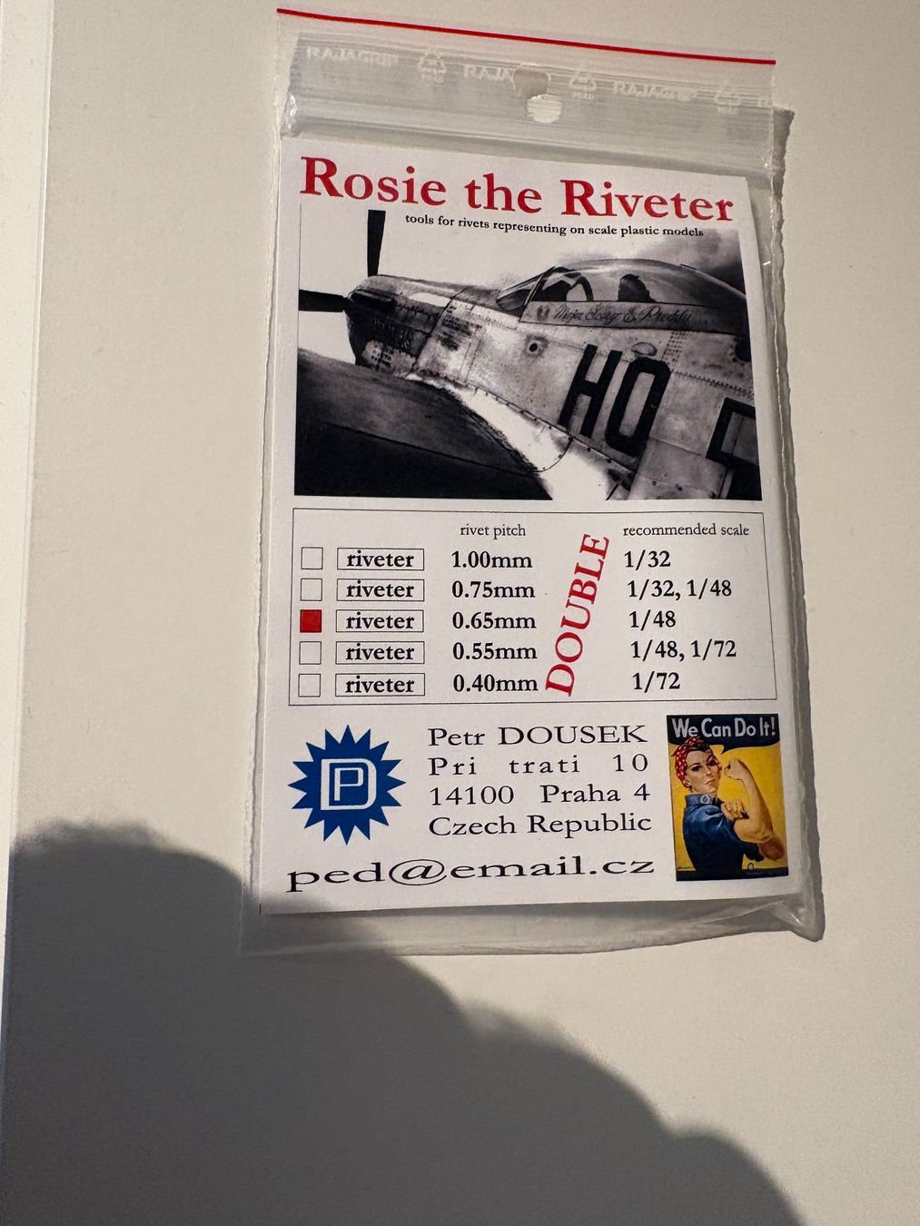 Modellbausätze & Standmodelle: 1/48 ROSIE THE RIVETER DOUBLE ROW 0.65MM – Gebraucht aus MÜHLEDORF/SO von tru_wsv8