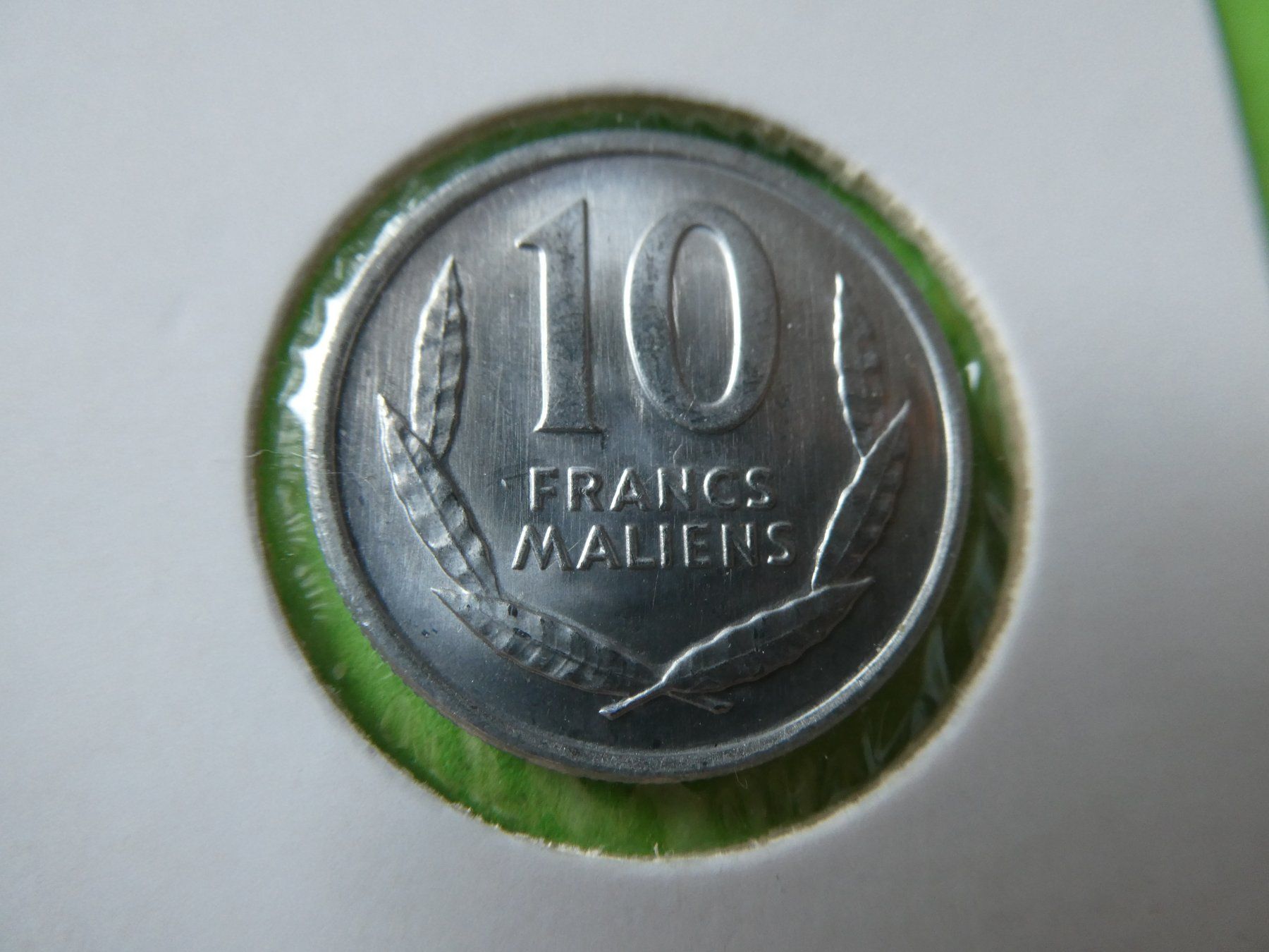 Alle Münzen: Mali 1961, 10 Francs   stgl. – Gebraucht aus Hinterforst von Rohusri 1