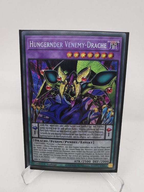 Yugioh! Starving Venemy Lethal Dose Duov-en037 1st Edi Ultra Inglés