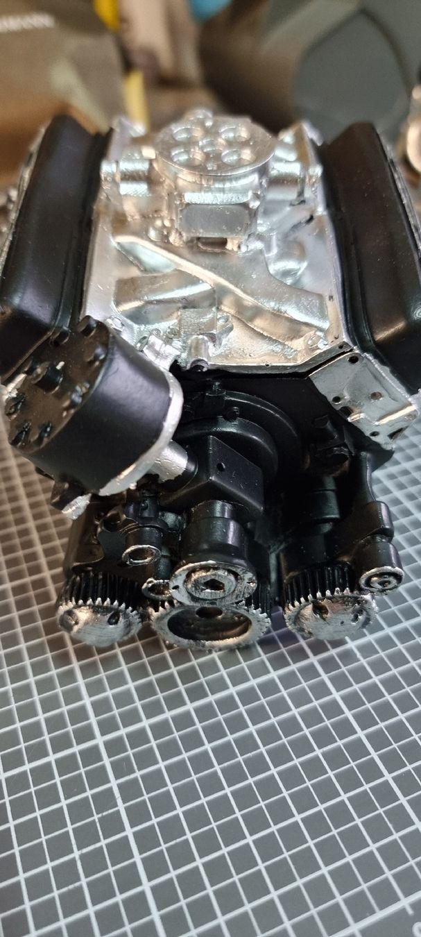 Modellismo RC: V8 Motoren 3D Druck – Nuovo (secondo la descrizione) da Bellach venduto da Super15 3
