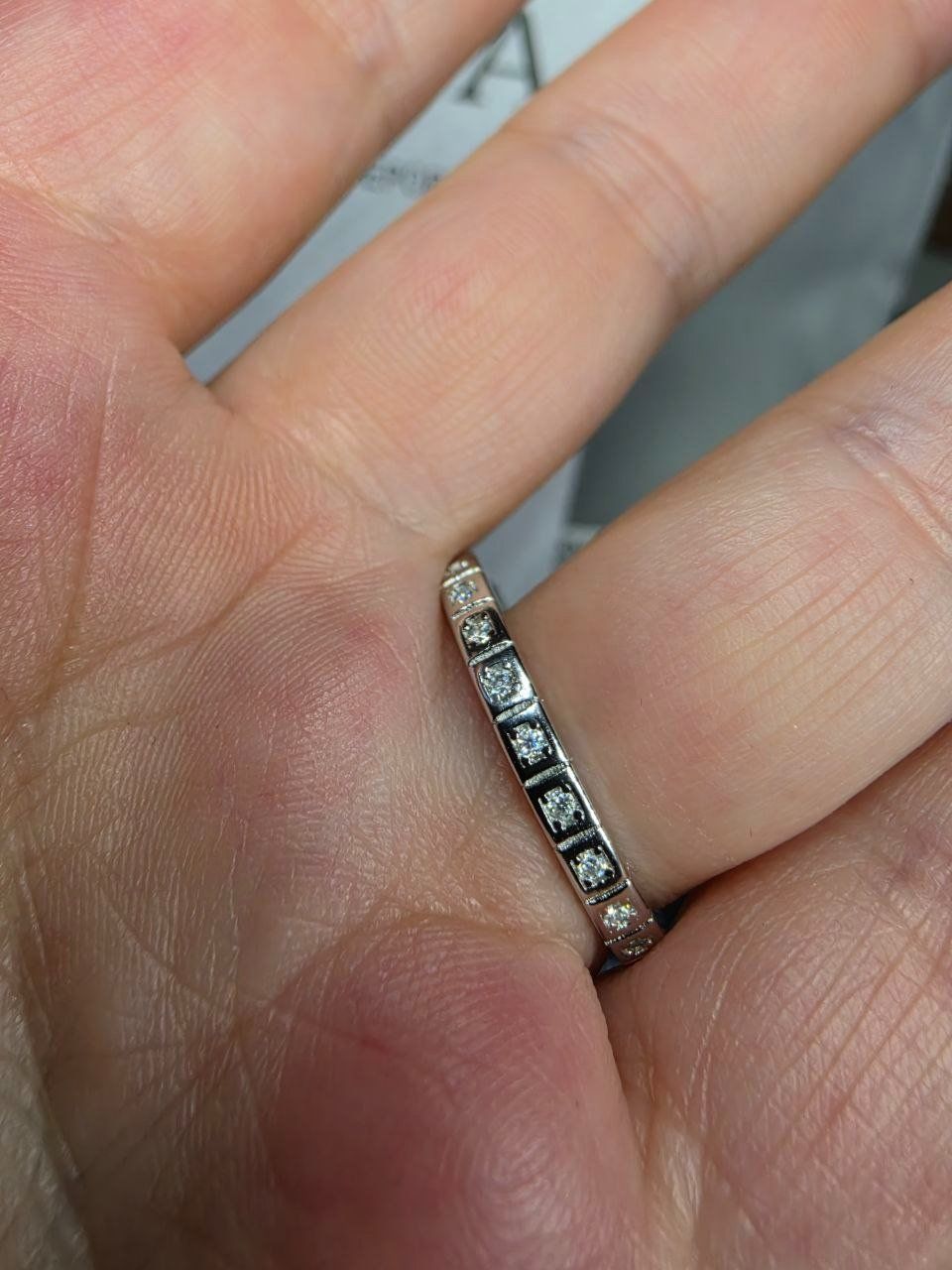 Bagues: Bague argent avec diamants de moissanite certifiés GRA – Neuf avec emballage d'origine à Reconvilier par Tsma67 7
