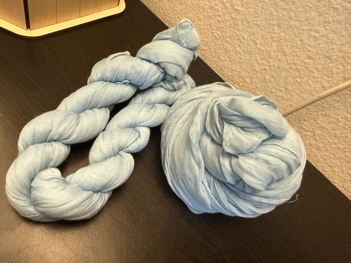 Tessuti: 20x Tülltücher dusty blue – Nuovo (secondo la descrizione) da Horgen venduto da smaally