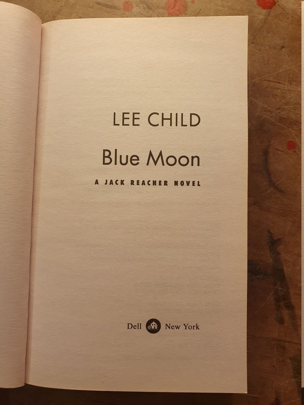 Libri: Jack Reacher - Blue Moon - Lee Child – Usato da Zürich venduto da loosebone 3
