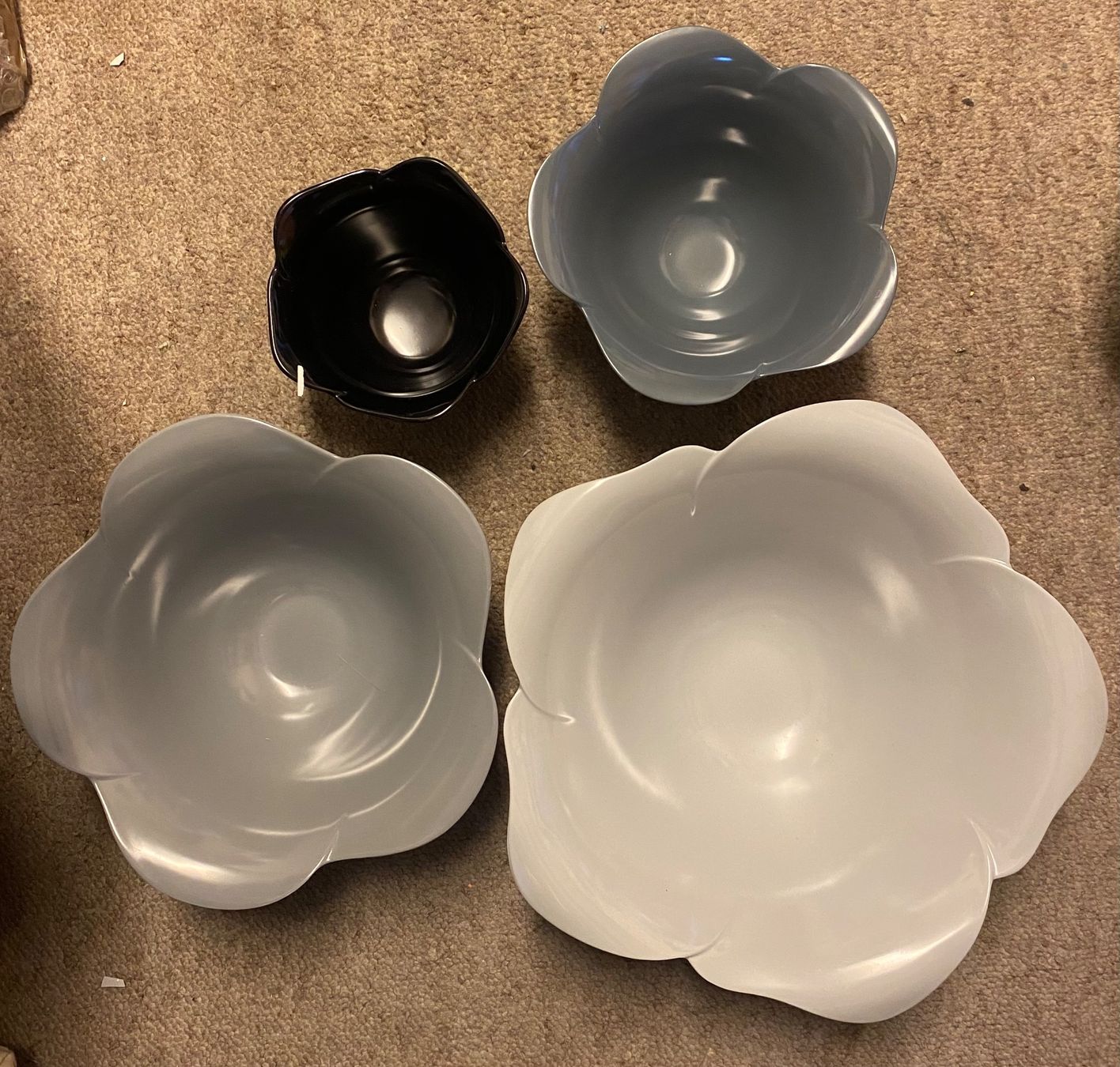 Schalen: ZAK! Design set de 4 saladiers fleurs – Gebraucht aus Yverdon-les-Bains von fridoline27 1