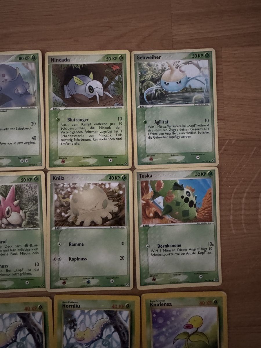 Pokémon Carte collezionabili: Pokémon Diverse Karten – Usato da Bern venduto da snikajot 2