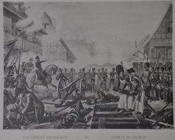 Das Gefecht bei Gislikon v. Karl Jauslin