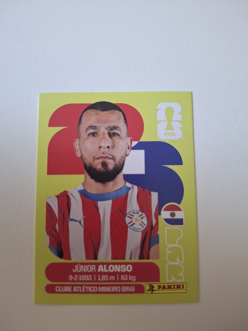 Panini Sammelbilder & Trading cards: Panini Sticker WM 2026 PAR8 Junior Alonso – Neu (gemäss Beschreibung) aus Grosshöchstetten von mro_kp9n