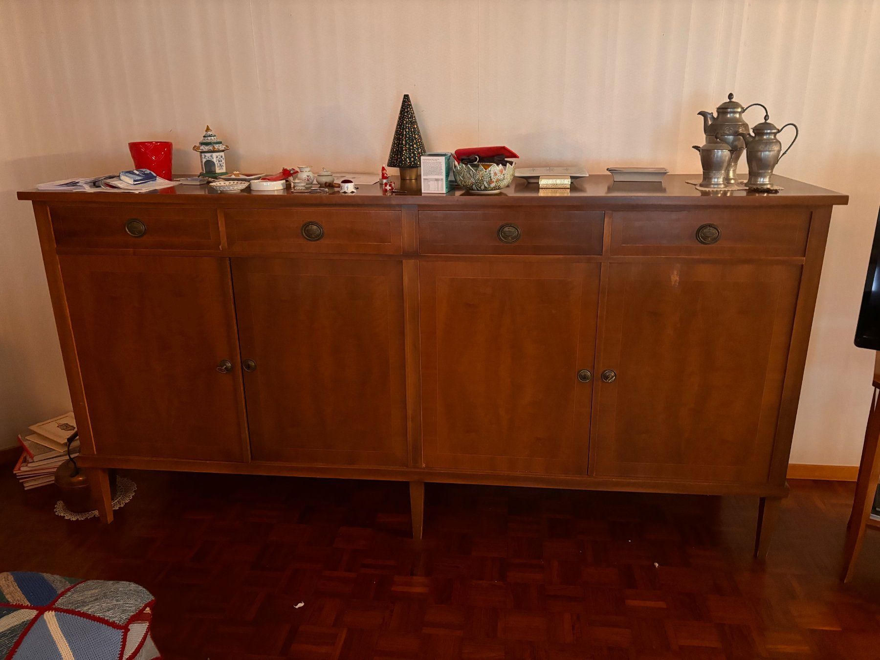 Credenze: Kirschbaum Buffet im Biedermeier Stil – Usato da Goldau venduto da Anmala