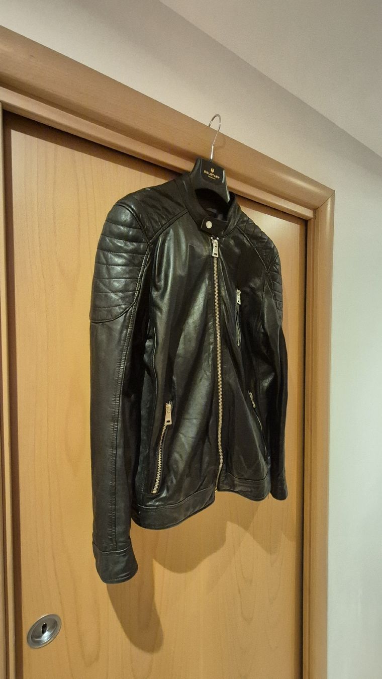 Giacche: Giacca Biker taglia 50 pelle nera – Usato da Genestrerio venduto da RUSTY_VIK 1
