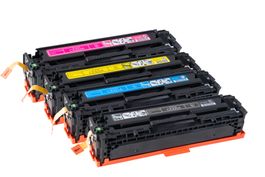 Tonerfabrik Toner SET CE320A / 128A, Set mit allen vier Farb
