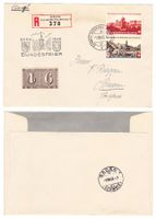 Lettre R. de Bern BPA A332 pour Baden le 1.VIII.43
