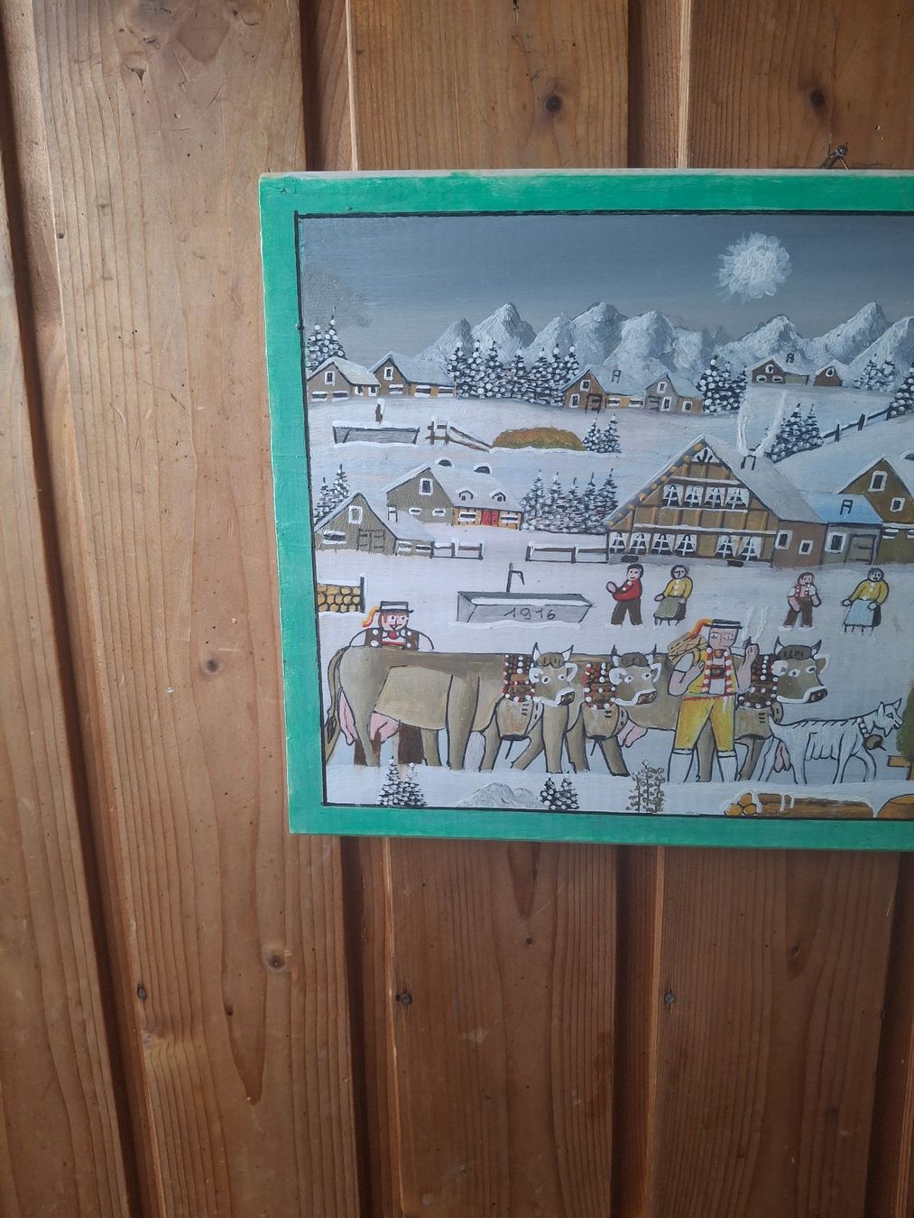 Gemälde: Wunderschönes  Winter Bild **  77 – Gebraucht aus Zürich von Soragno50 1