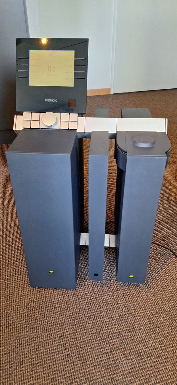 Lettore multimediale & Streamer: REVOX Evolution System 5 (Tuner, CD-Player, Verstärker) + FB – Usato da Birmensdorf ZH venduto da Codexpo