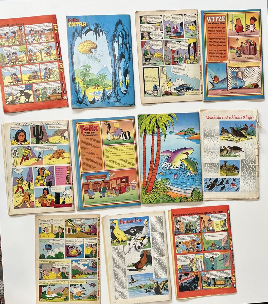 Fumetti: Felix Comic-Sammlung, viele seltene Ausgaben – Usato da Wangen b. Olten venduto da Olivalle 1