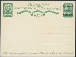 1923 - Pro Patria - Bundesfeierkarte - Entwertet