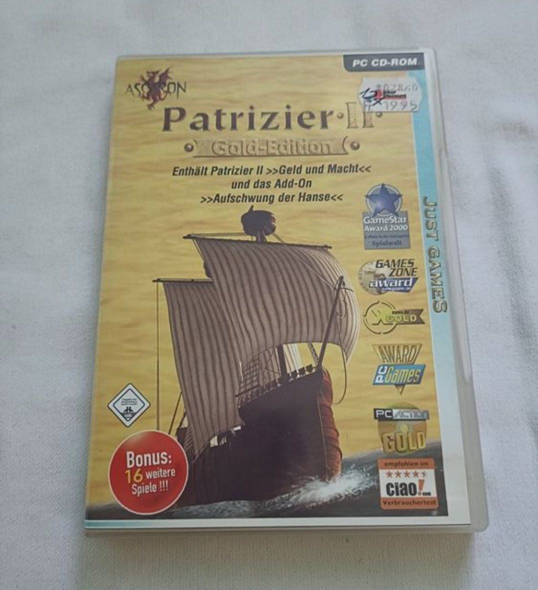 Giochi: Patrizier 2 *Goldedition* – Usato da Köniz venduto da Gamecollect