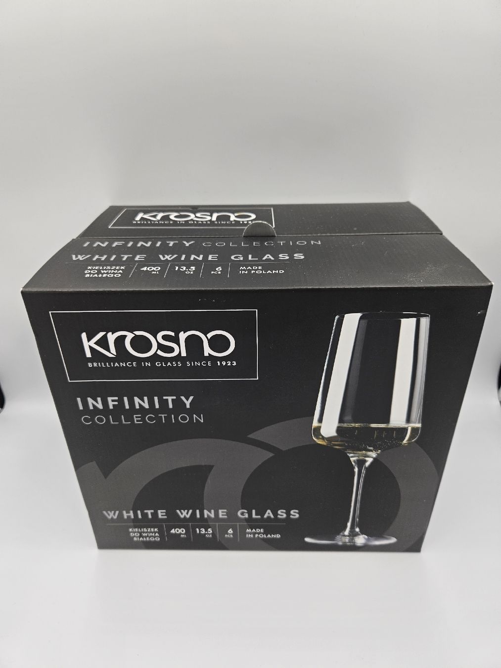 Bicchieri: Krosno Infinity Weissweinglas 6er Set neu – Nuovo (secondo la descrizione) da Buchs ZH venduto da rit_s6kv 2