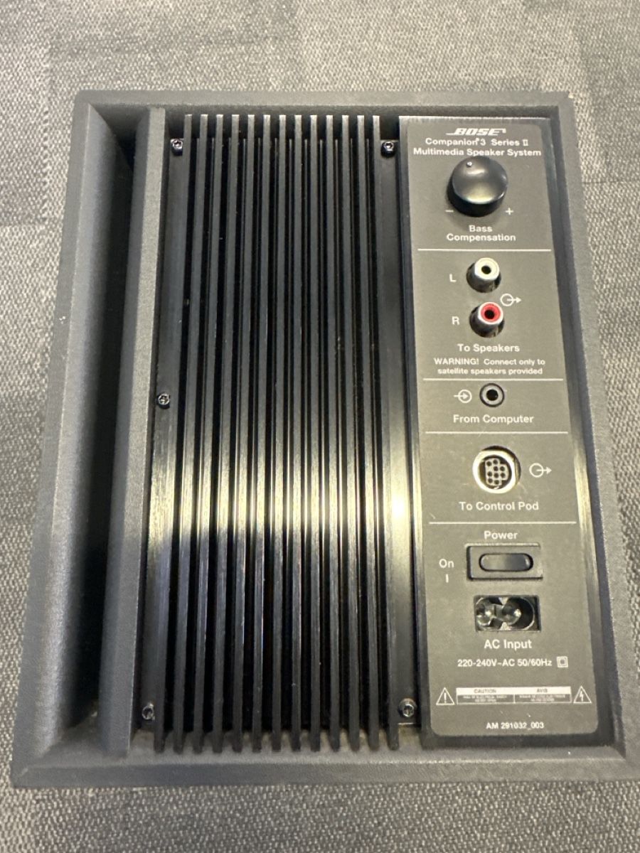 Bose Heimkino: Bose subwoofer Companion 3 – Gebraucht aus La Neuveville von GaschenA.-V. 2