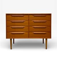 Teak Kommode Riestenpatt Denmark MidCentury 60s