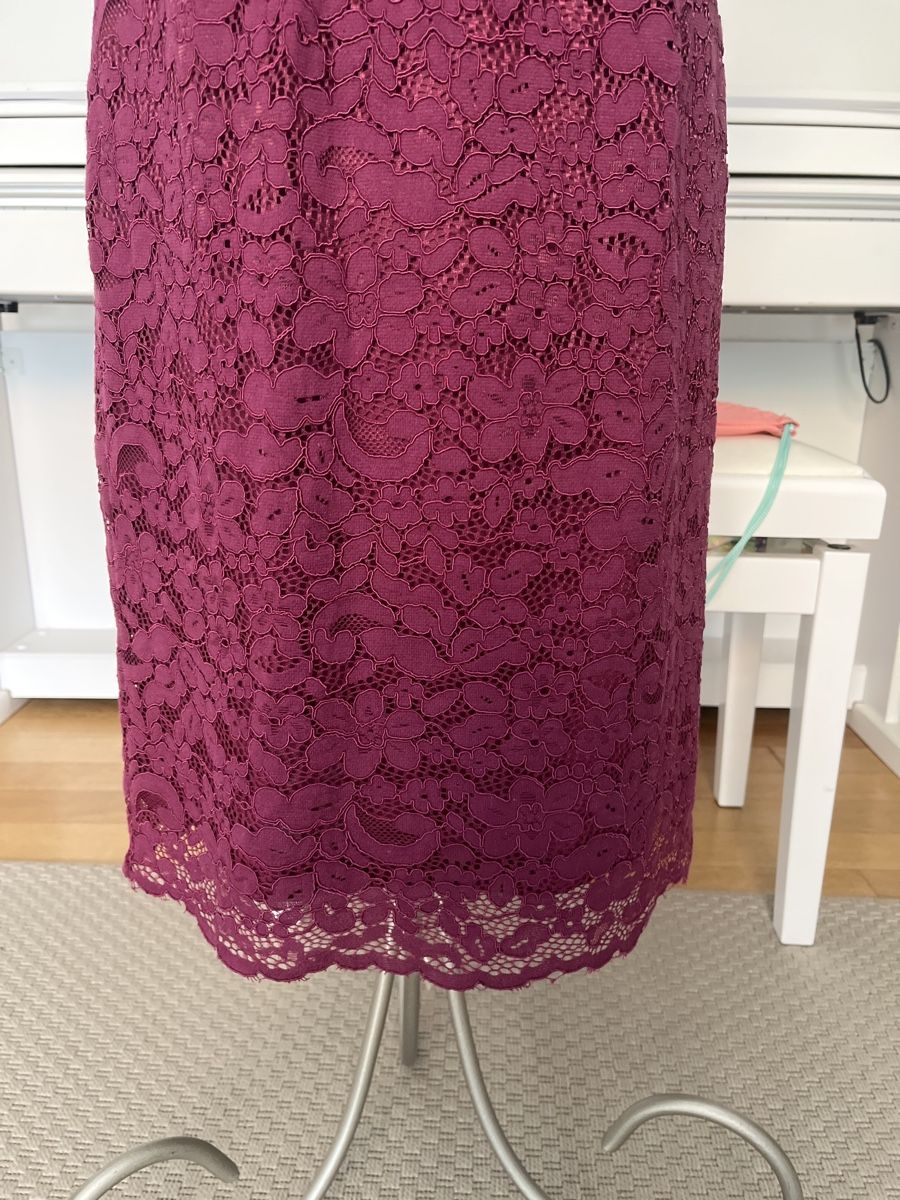 Esprit Vestiti: Spitzenkleid, lila,  Esprit, 34 – Usato da Solothurn venduto da Bobesch08 3