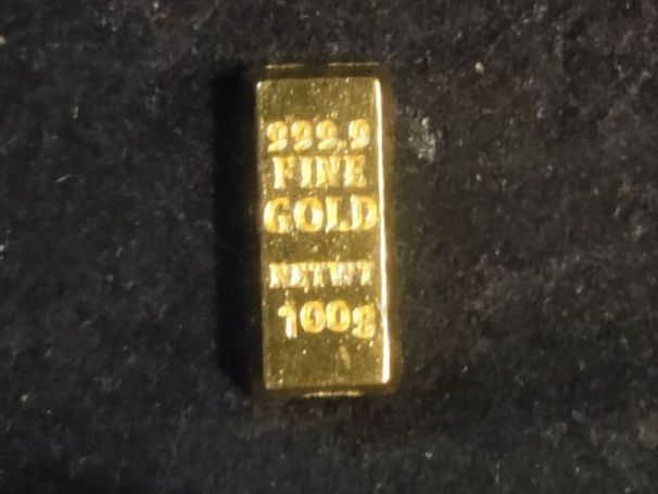 Metalli preziosi: Goldbarren 100g Fake – Usato da Luzern venduto da silber_raritaeten