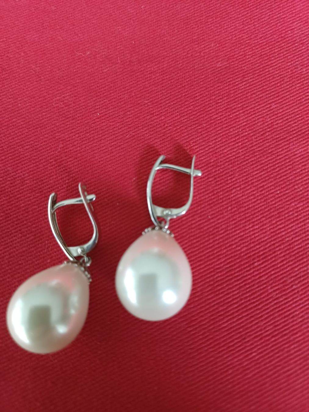 Ohrringe & -stecker: Boucles d'oreilles en argent et perles baroques – Gebraucht aus Collonges von cam_72xf 1