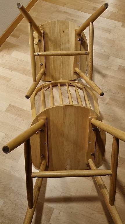 Stühle: 2 Holzstühle Landhausstil hellbraun – Gebraucht aus Zug von ram_n27t 1