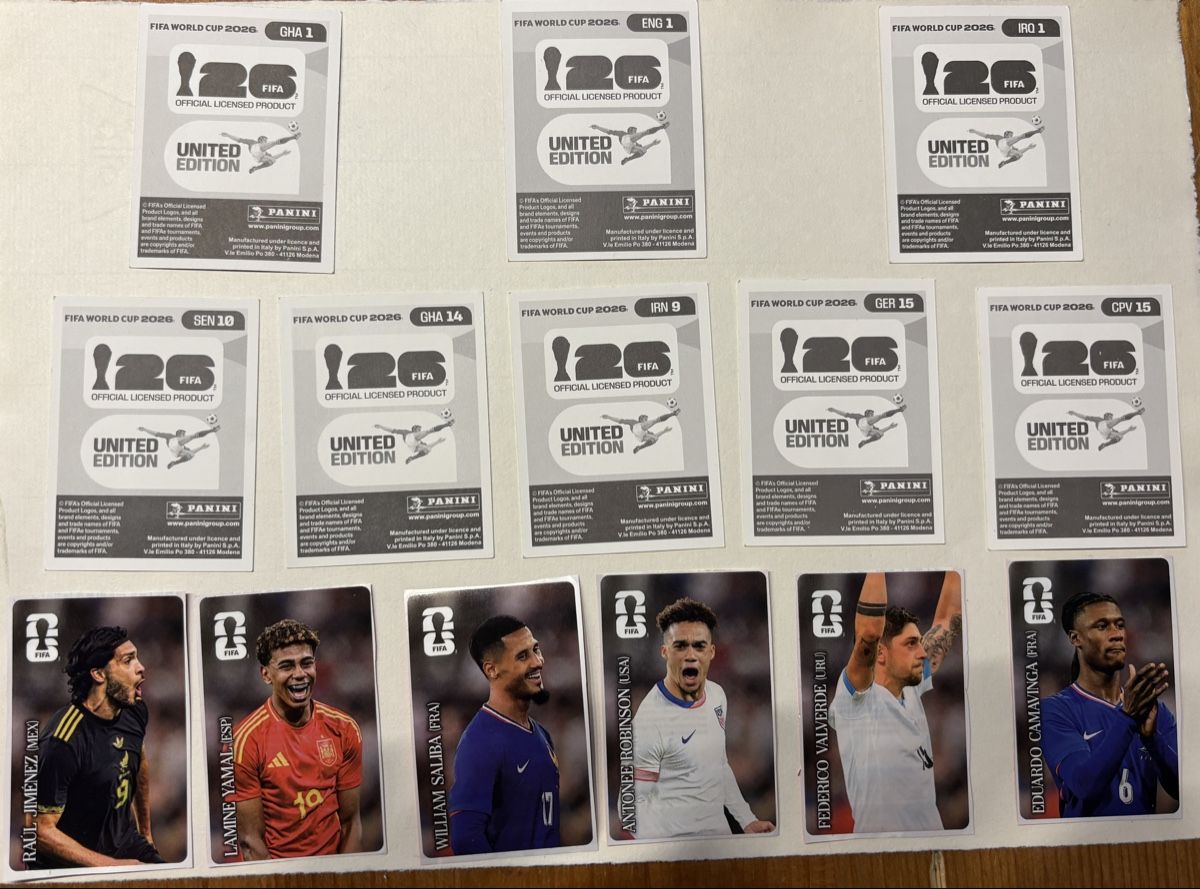 Panini Carte collezionabili: Panini Fifa WM 26 – Nuovo (secondo la descrizione) da Chur venduto da vespa-66 1
