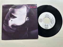 TABOO Sexy girl rare Single SWISS  Schweiz Kult Top Hit 80's