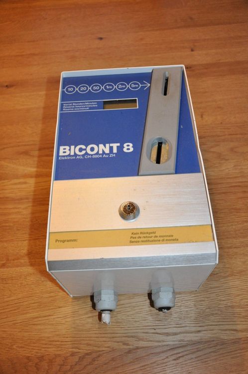 Münzautomat Bicont 8 (Gebraucht) in Schmiedrued für CHF 240 – mit ...